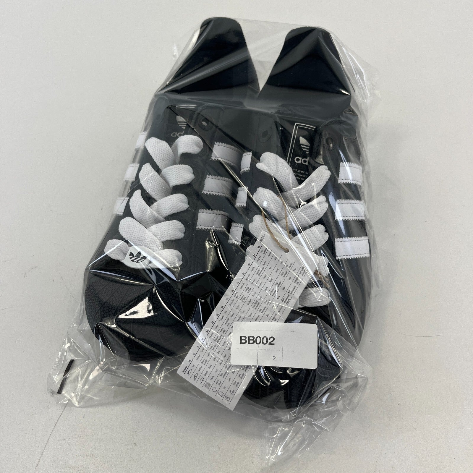 Adidas Originals Superstar II Core Black Trainers New Without Box UK 8 EU 42