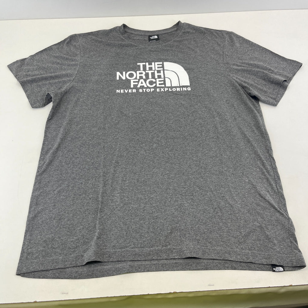 The North Face Men's T Shirt Dark Grey size XL - VGC