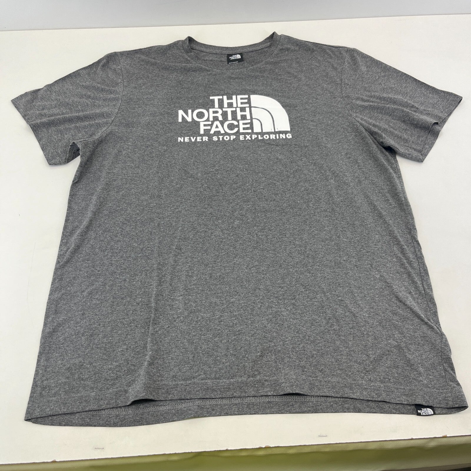 The North Face Men's T Shirt Dark Grey size XL - VGC