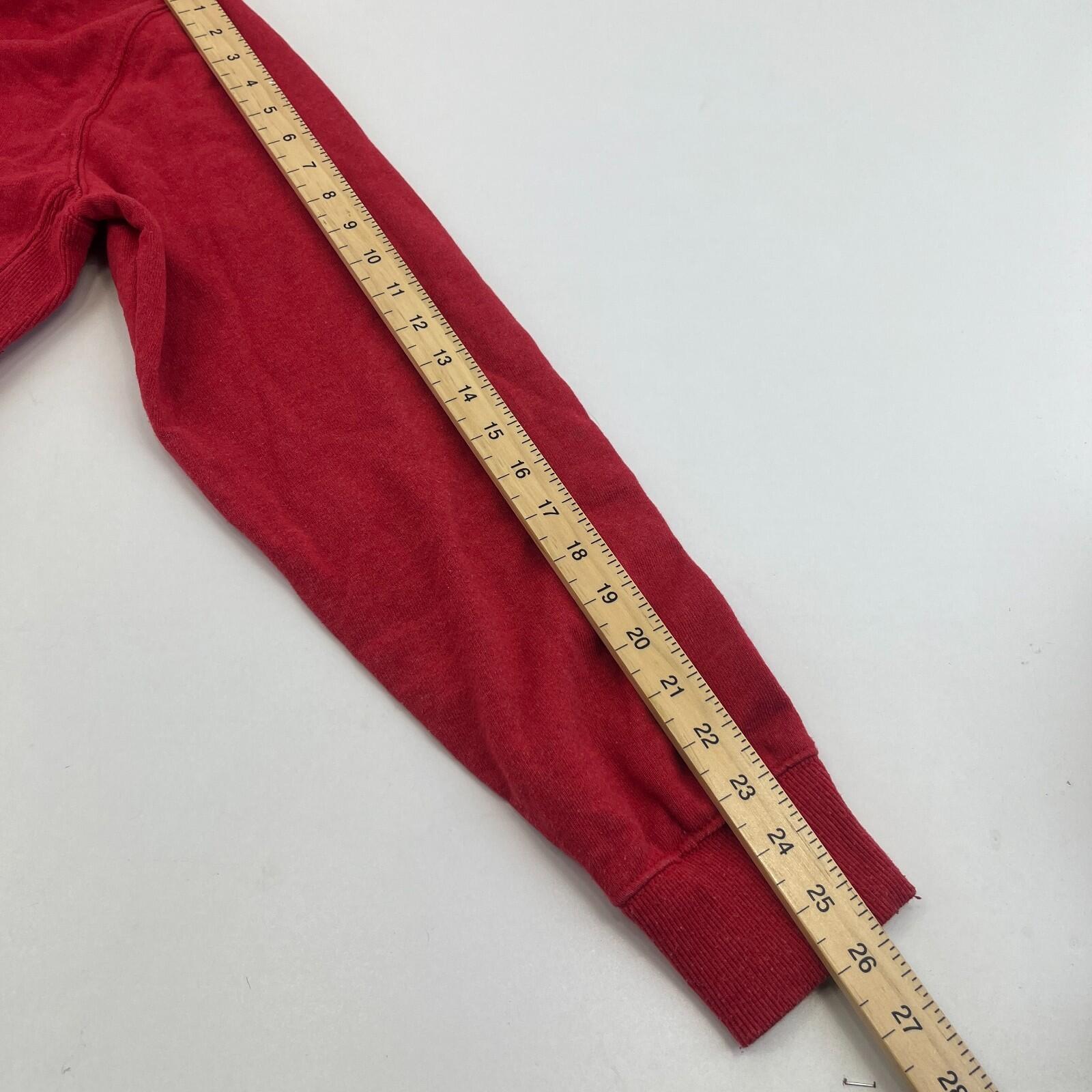 Tommy Jeans Men's Pastel Red Pullover Hoodie size M - Logo