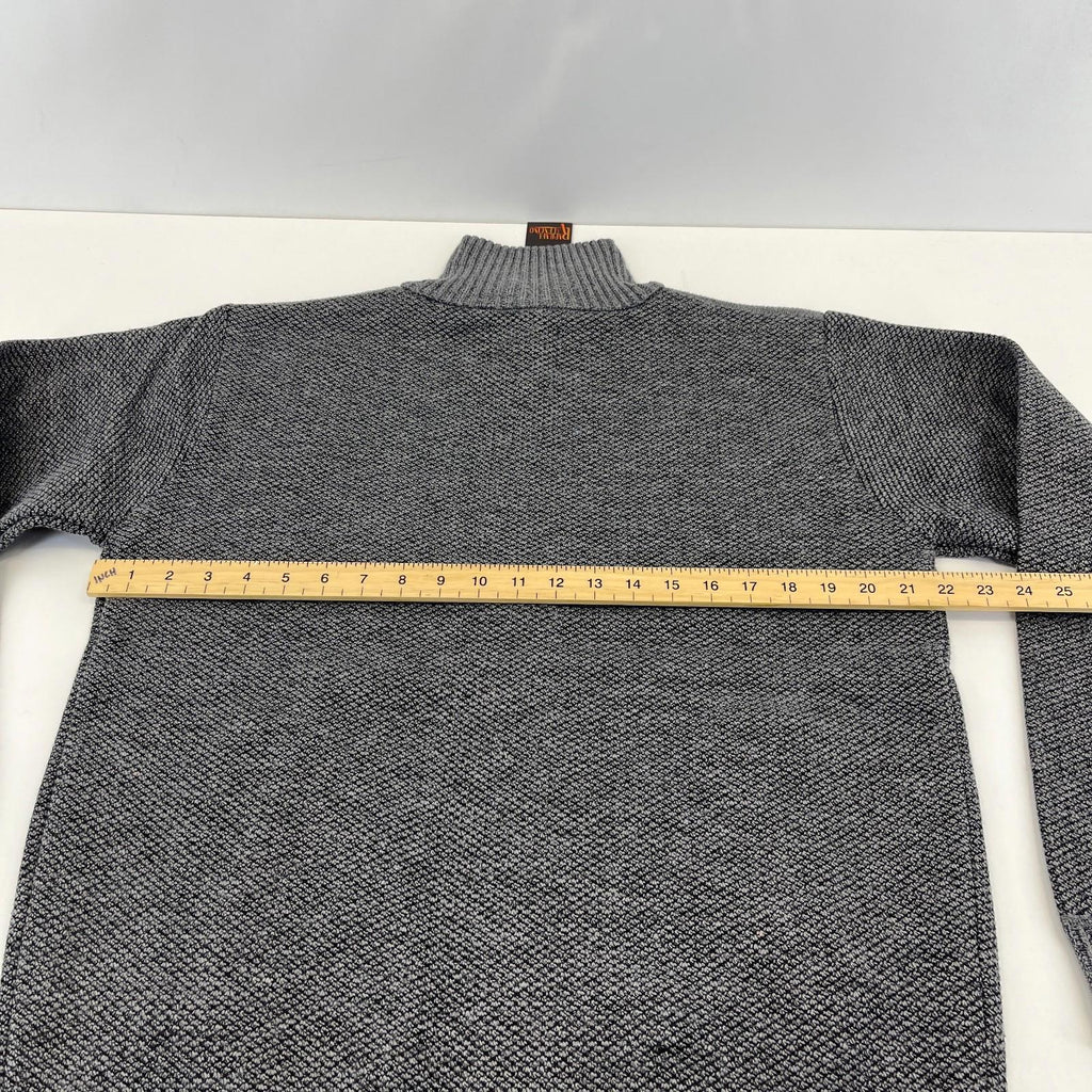 Raphael Valencino Thermal Fleece Lined Jacket Grey Long Sleeve Mens M - New