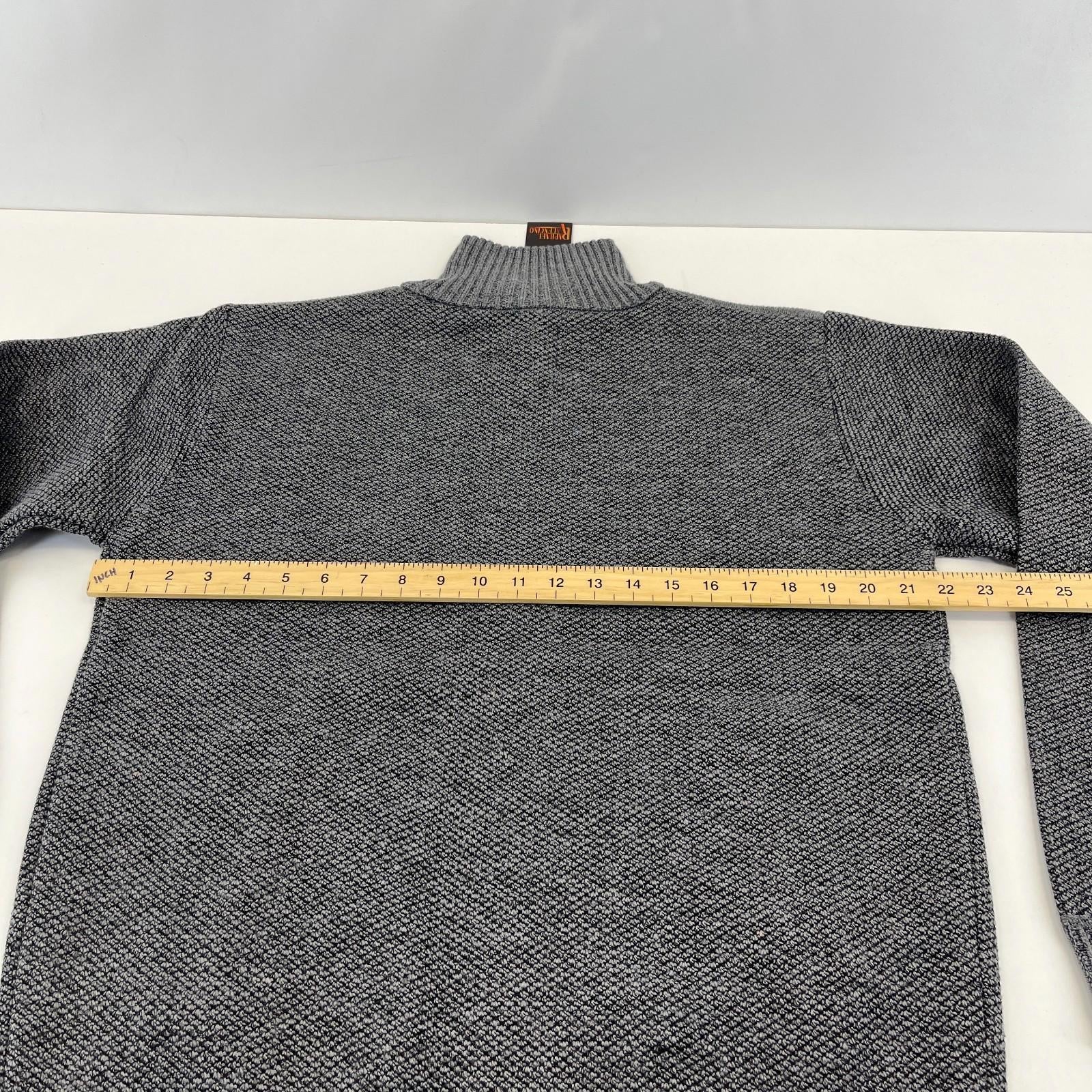 Raphael Valencino Thermal Fleece Lined Jacket Grey Long Sleeve Mens M - New