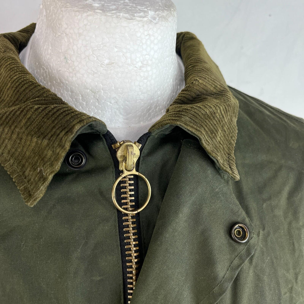 Decathlon Geologic Green Wax Jacket Size 3XL w/ Poachers Pocket Hunting Shooting