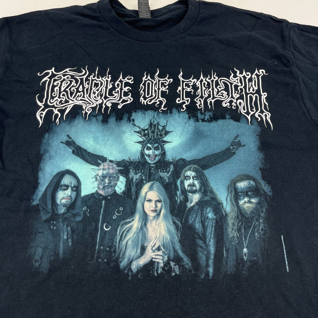 Cradle of Filth Summoned in Summer 2025 Tour T Shirt size Medium - NWOT