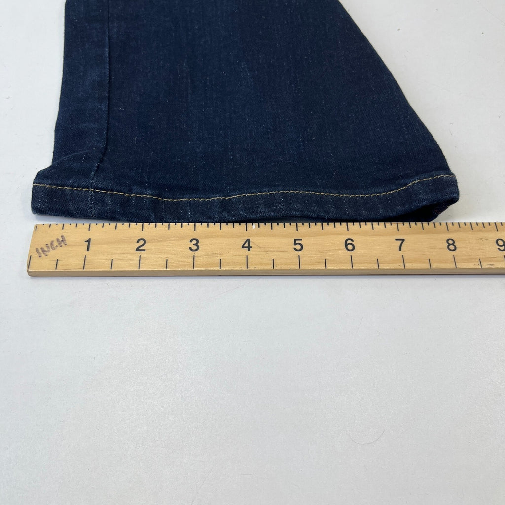 Joe Browns Dark Blue Denim Stretch Jeans Blue Cotton W48" L30"
