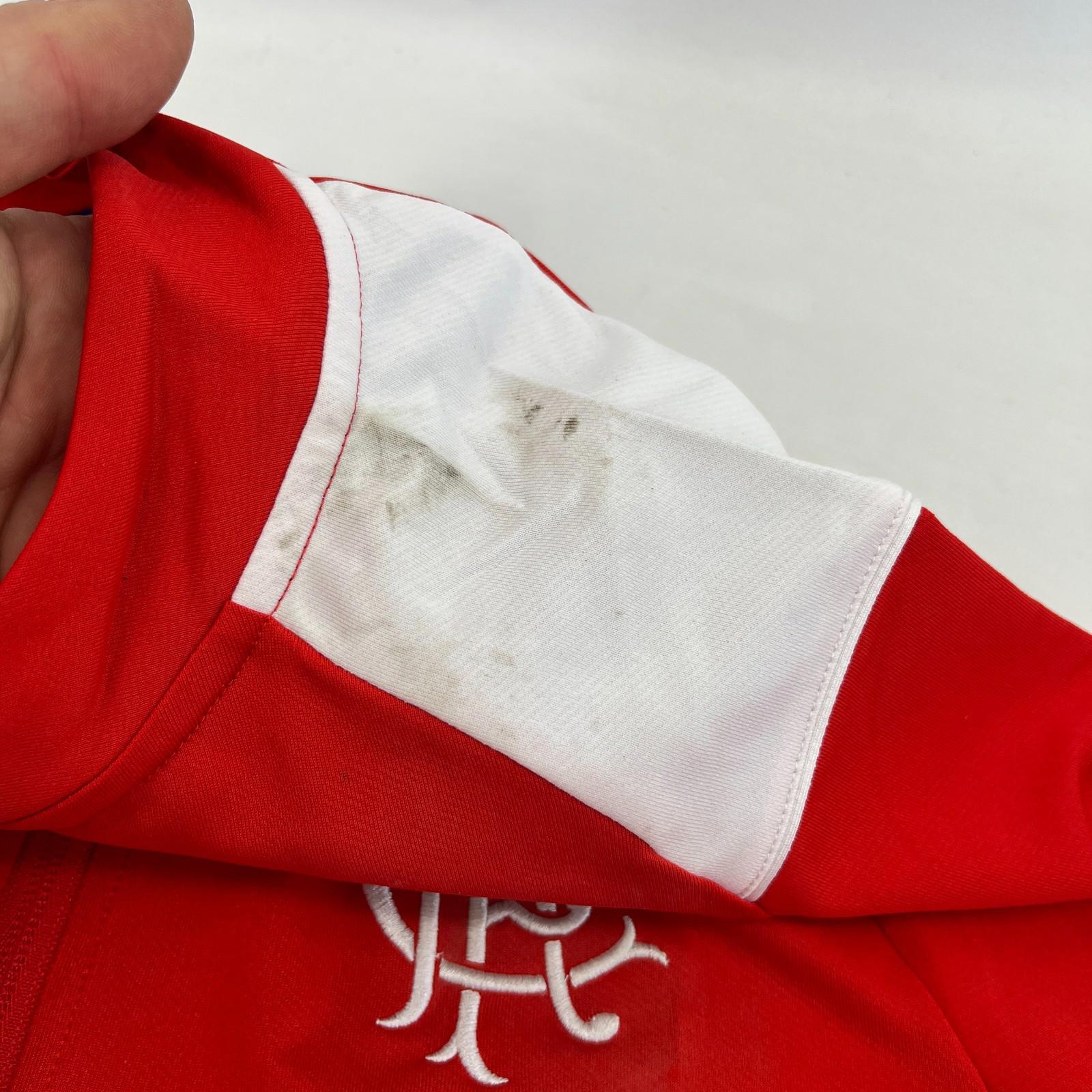 Rangers Castore Match Day Quarter Zip Top Women's size 14 Red - See Details