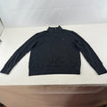 Tommy Hilfiger Women's Knit Turtleneck 1/4 Zip Sweater in Black size Large