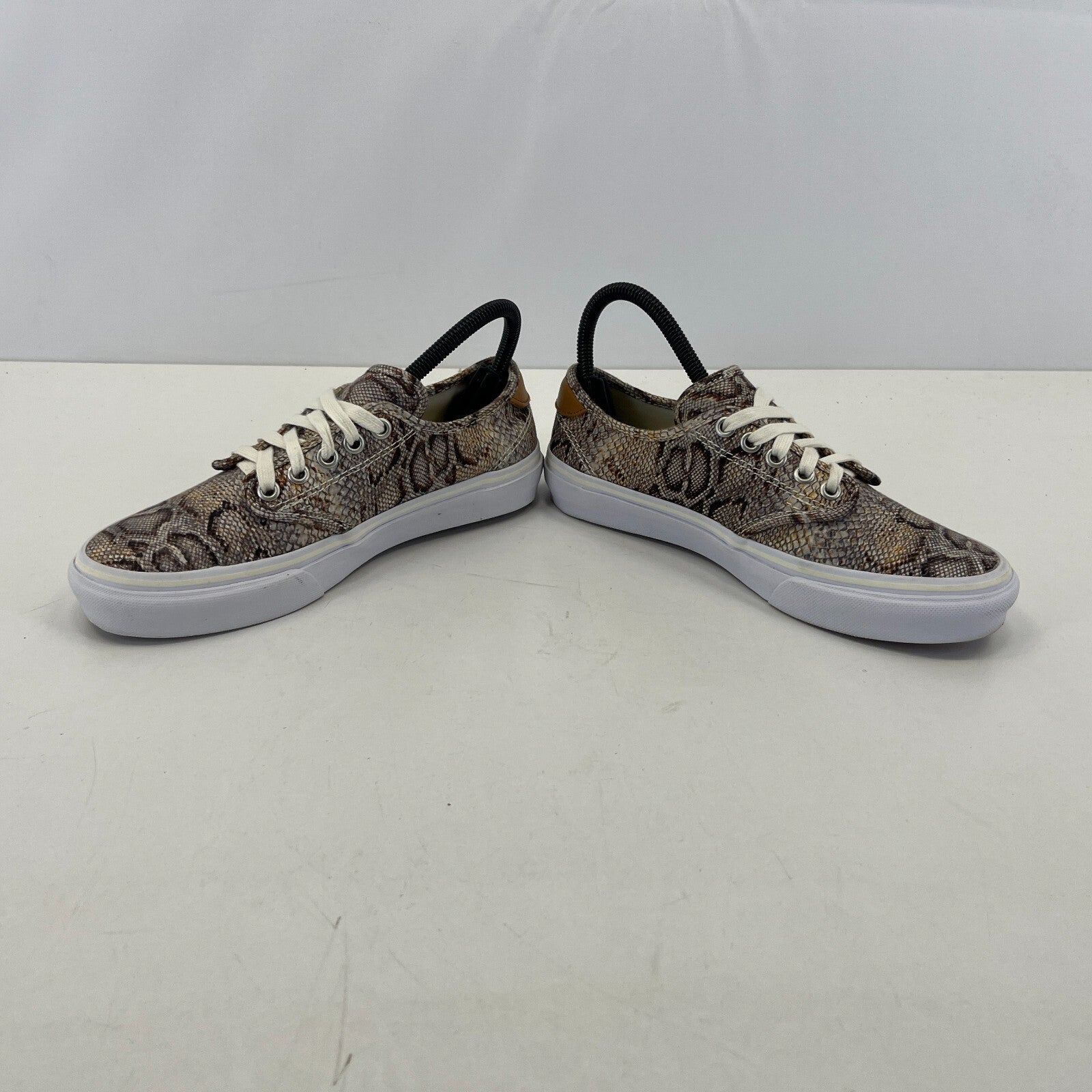 Vans Off The Wall Classic Snake Print Shoes size UK 4 EU 36.5
