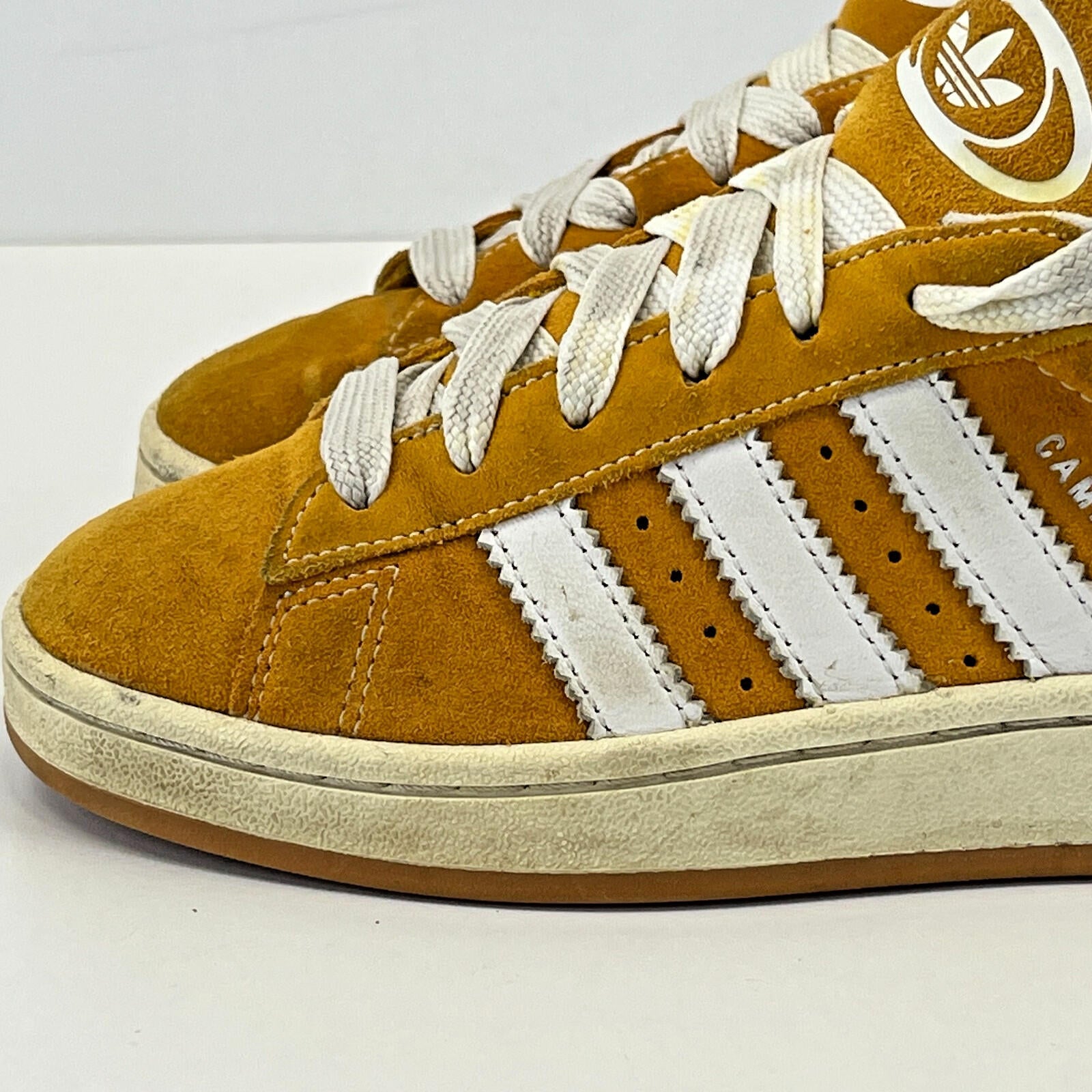 Adidas Campus OOs Trainers in Mustard Yellow size UK 6 / EU 39 1/3