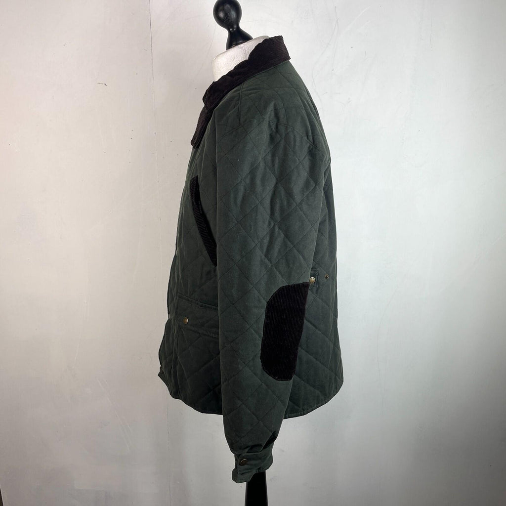 Game Technical Apparel Insulated Wax Jacket Dark Green size XL Near Mint