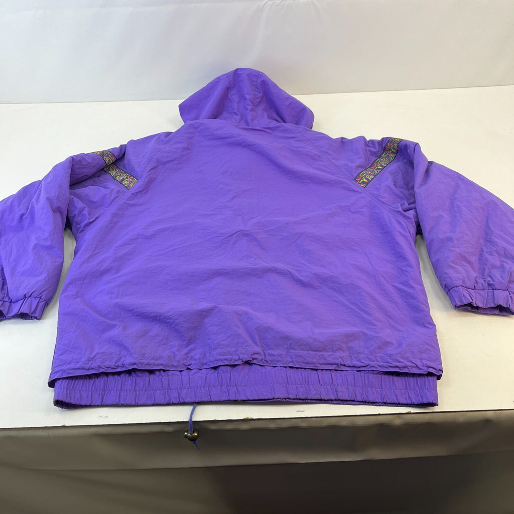 Eider Insulated Ski Jacket Hooded Waterproof Coat Purple size 42