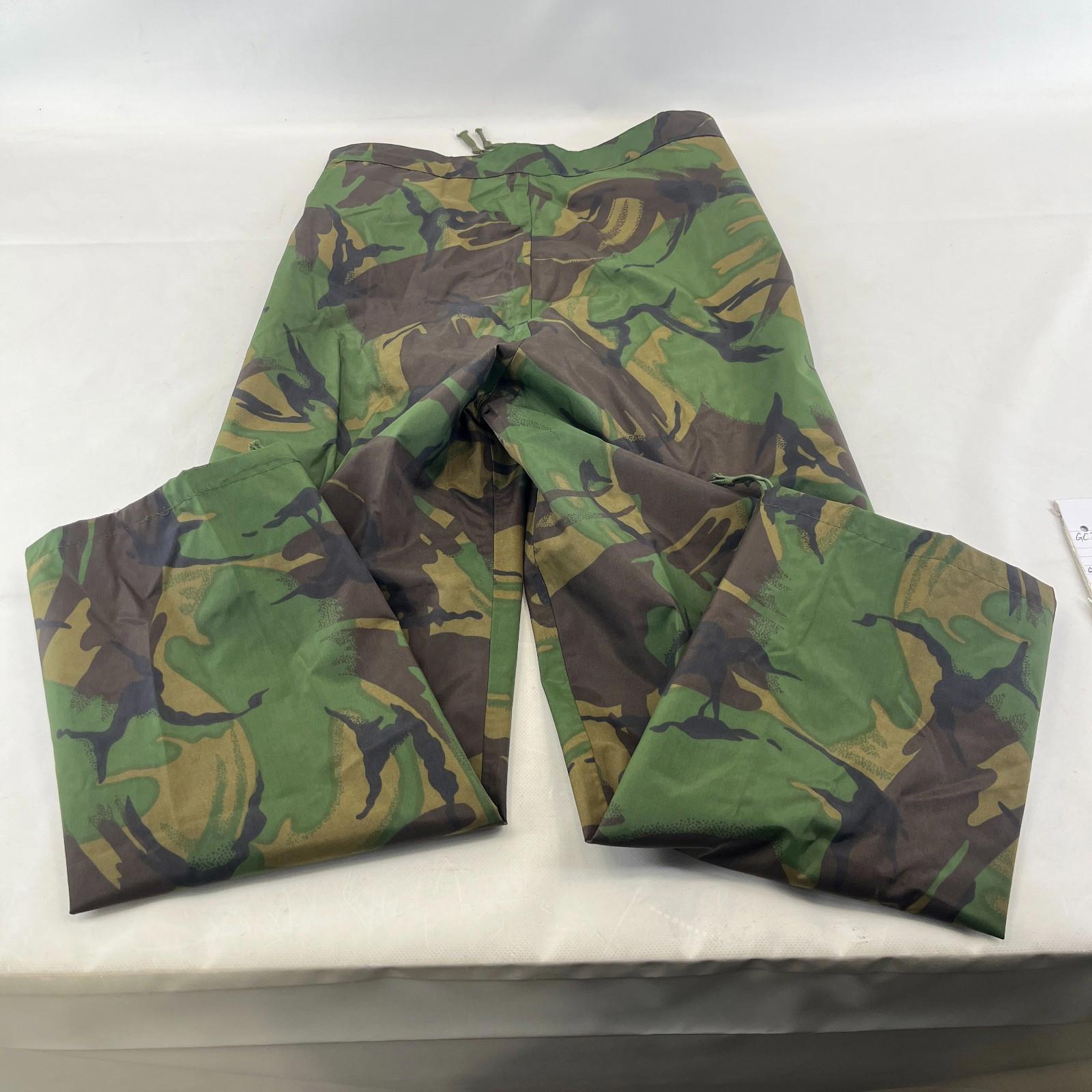 British Army DPM Woodland Gore-Tex Over Trousers Waterproof Surplus size 70/80