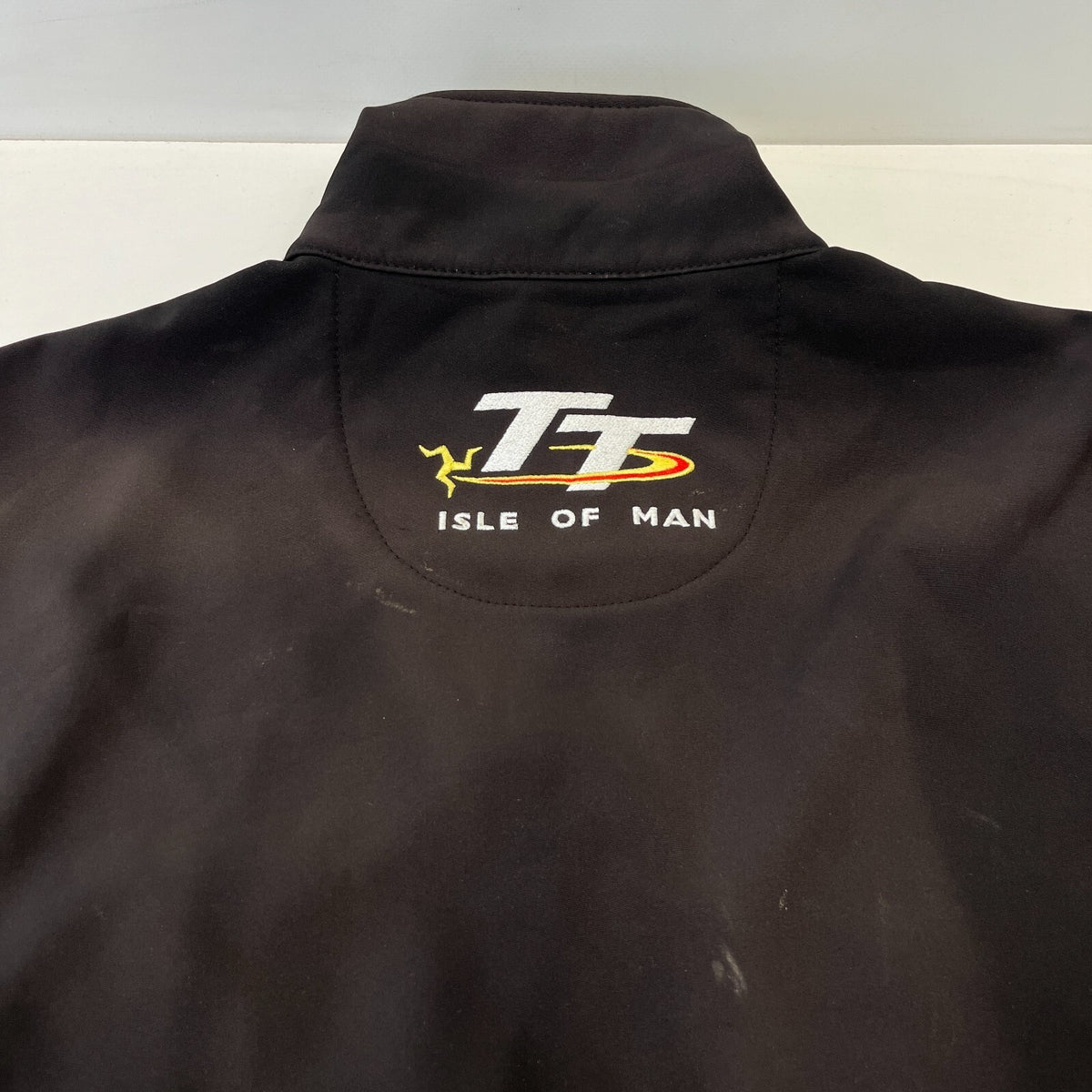 Isle of Man TT Racing Softshell Jacket Official Road Races Men's size XS Black