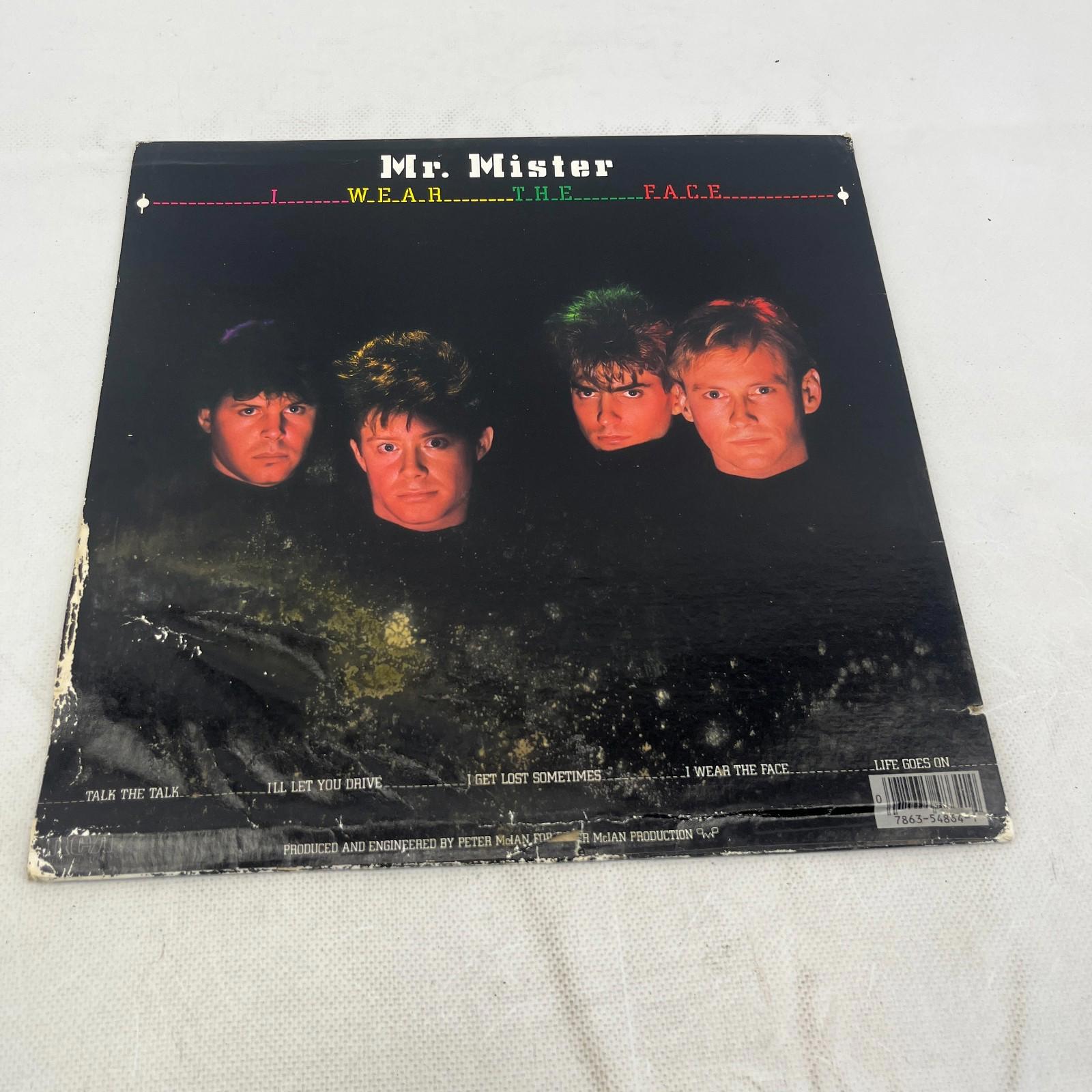 Mr. Mister - I Wear The Face 12" Vinyl LP Album EX/W