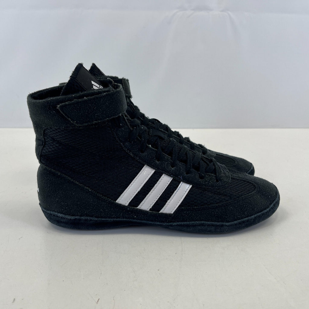 adidas Combat Speed 4 Wrestling Trainers Shoes Black & White size UK 6 EU 39 1/3