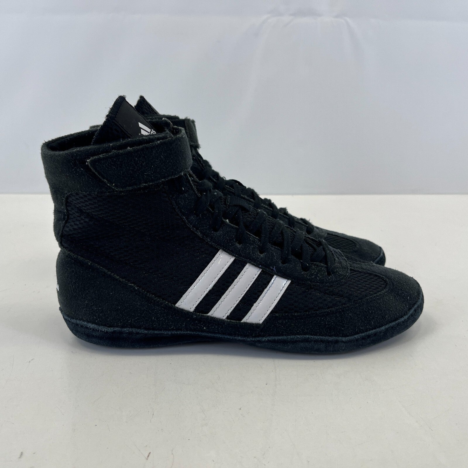 adidas Combat Speed 4 Wrestling Trainers Shoes Black & White size UK 6 EU 39 1/3