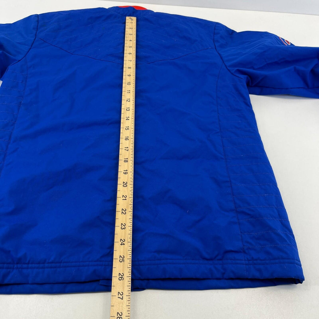 Vintage Adidas Insulated Team Jacket Mens Blue/Red UK size Small