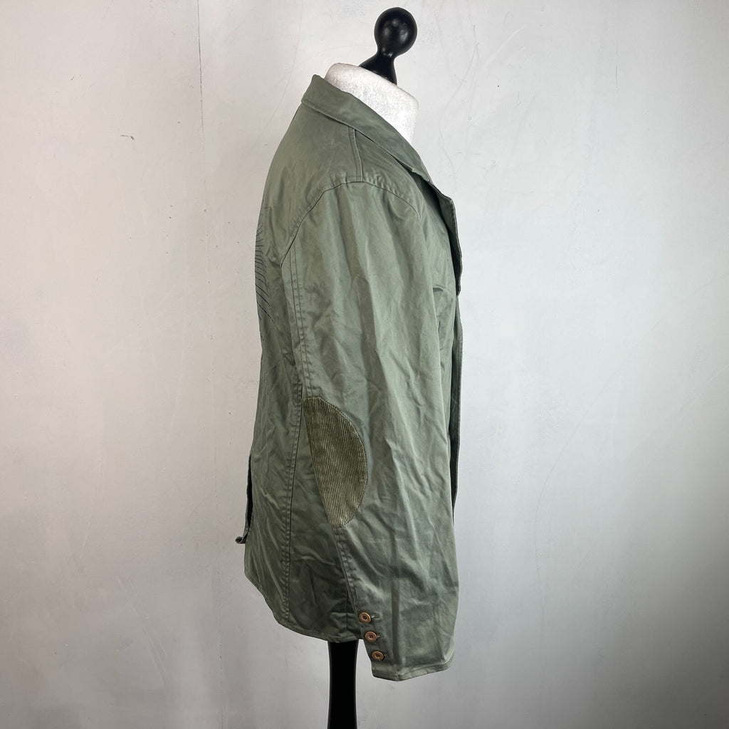 Keyan Olive Green Chino Chore Jacket size Large