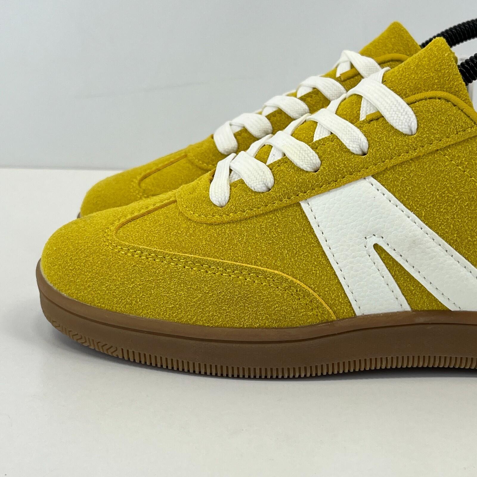 Peacocks Women's Comfort Trainers in Mustard Yellow size UK 4  EU 37 - New