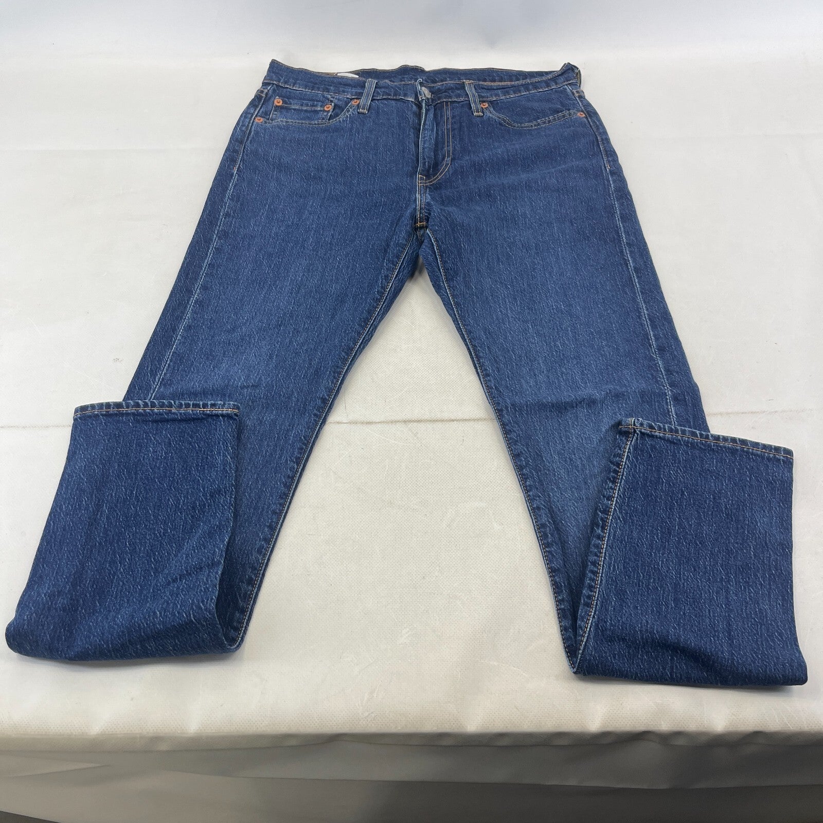 Levi's 510 Premium Big E Jeans W30" L32" Mid Blue Denim Slim Stretch