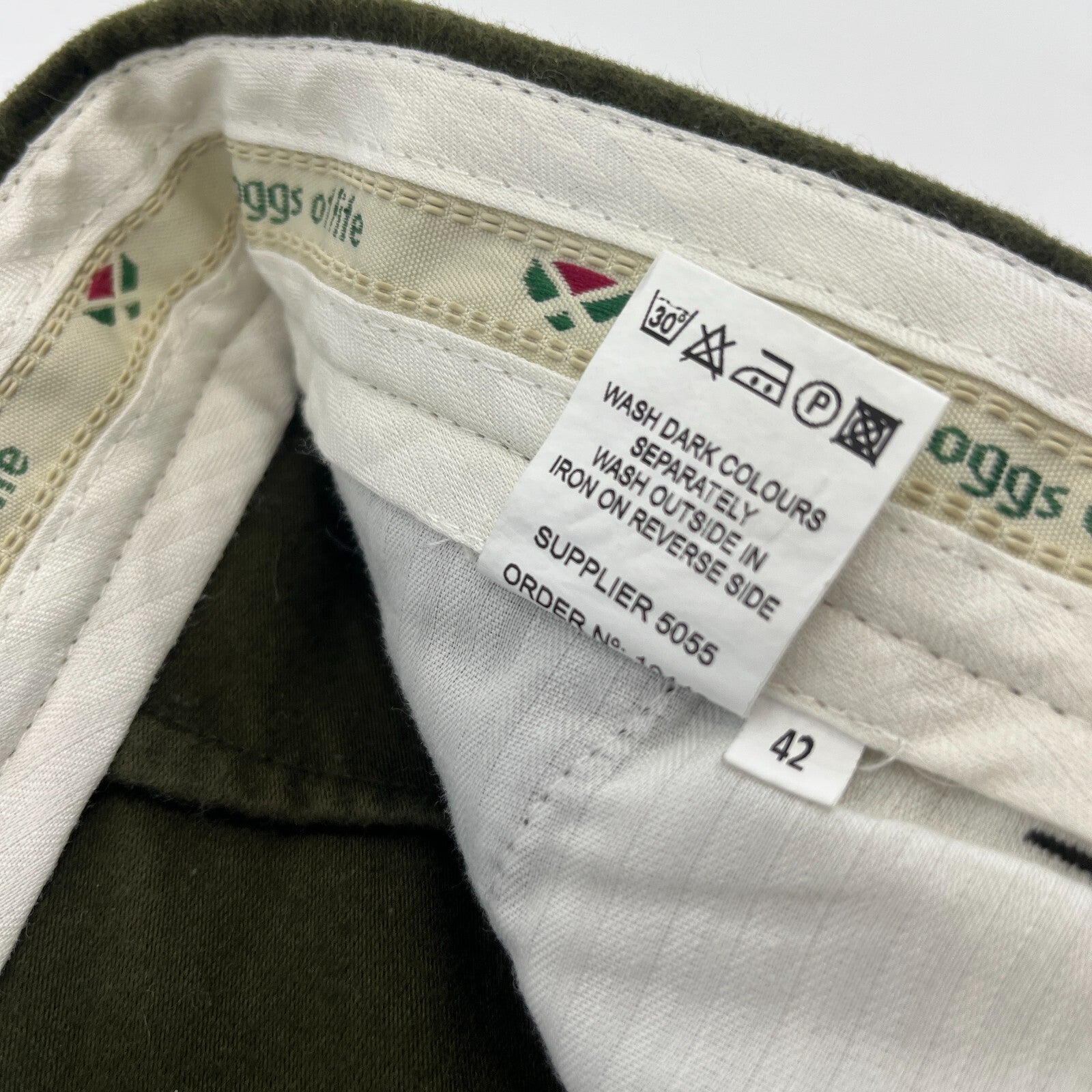 Hoggs Of Fife Breeks Mens W42" Green Olive Hunting Shooting Plus Fours Moleskin