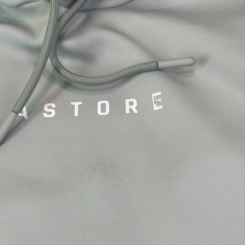 Castore Spellout Hoodie Grey Women's size 12 - NWOT - See Details