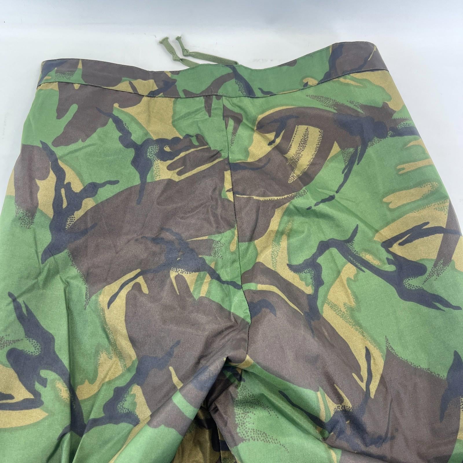 British Army DPM Woodland Gore-Tex Over Trousers Waterproof Surplus size 70/80