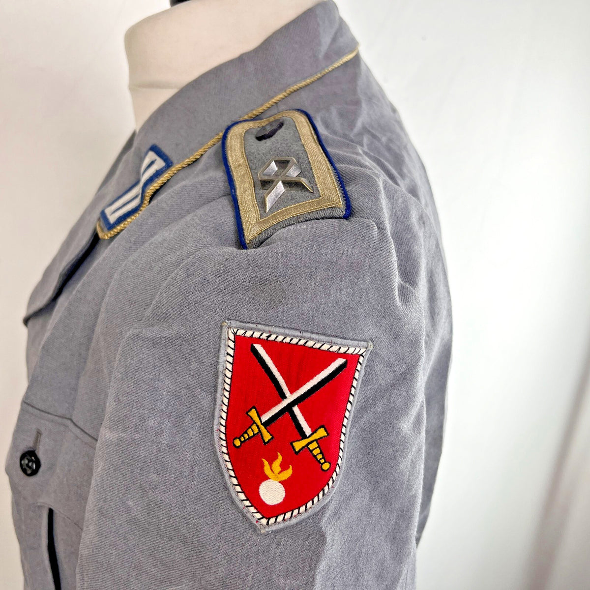 Rare Vintage 1970 German Army Logistic Centre Officers Jacket Bundeswehr size L