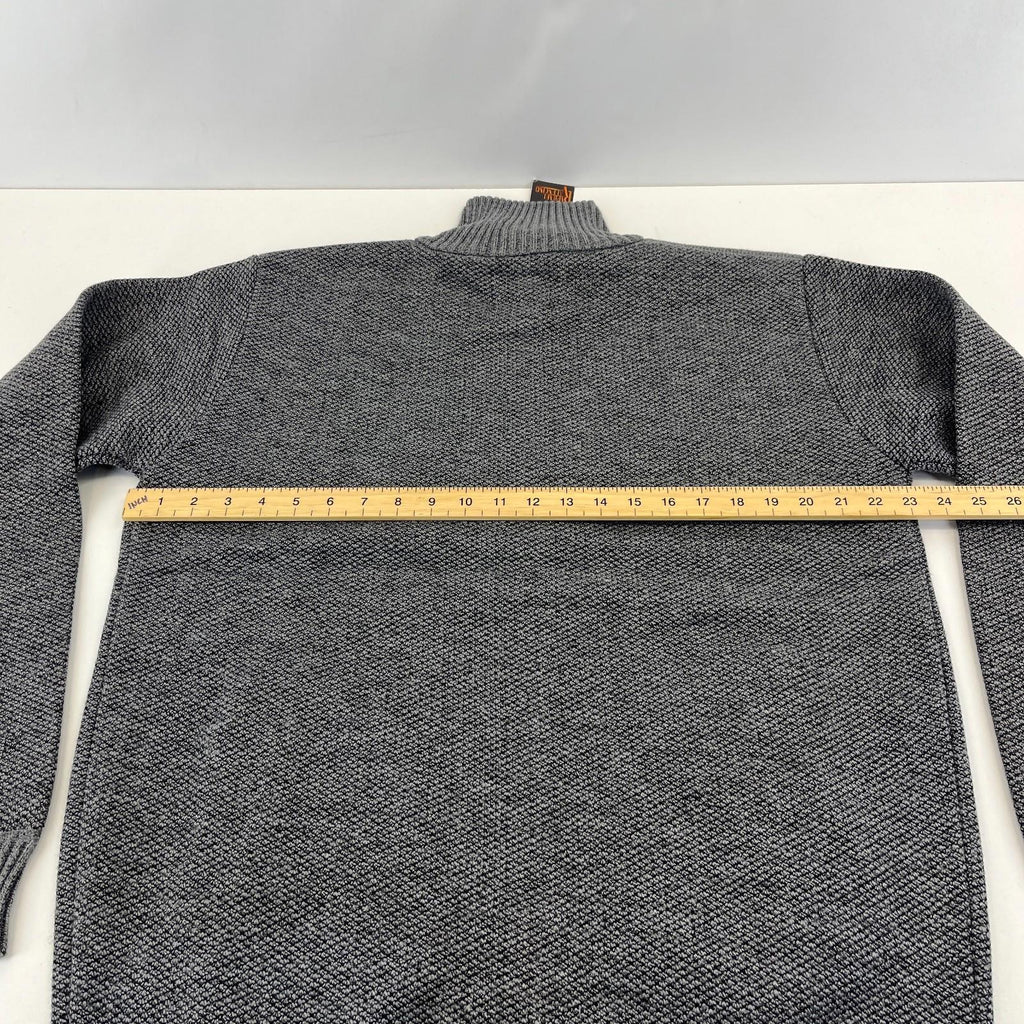 Raphael Valencino Thermal Fleece Lined Jacket Grey Long Sleeve Mens L - New