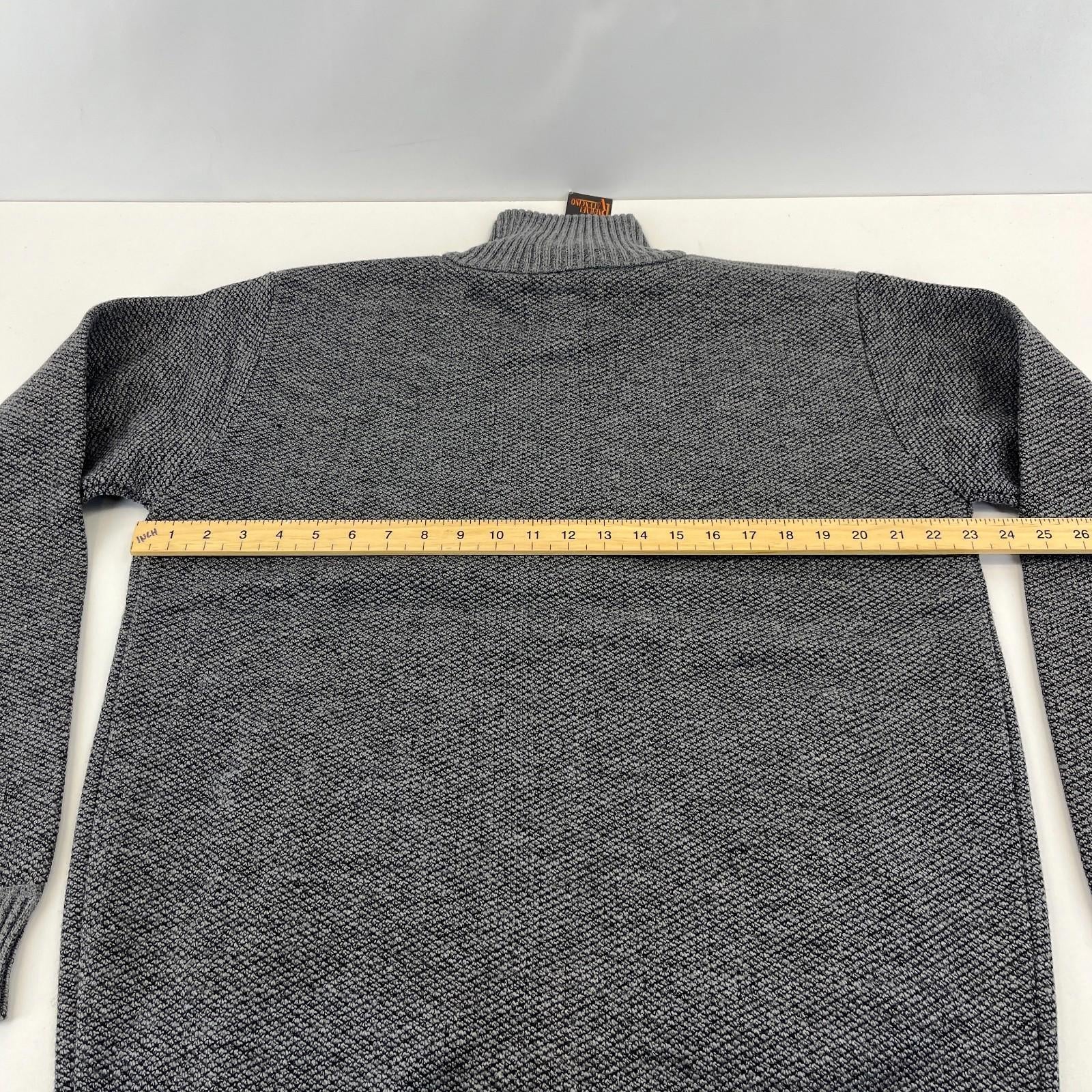 Raphael Valencino Thermal Fleece Lined Jacket Grey Long Sleeve Mens L - New