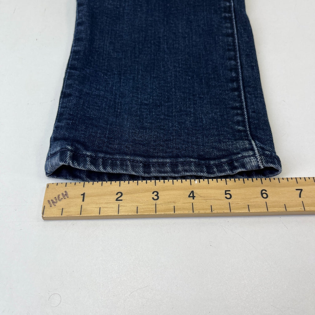 Levi's Mens 511 Slim Jeans W34" L32" Dark Blue Cotton Denim