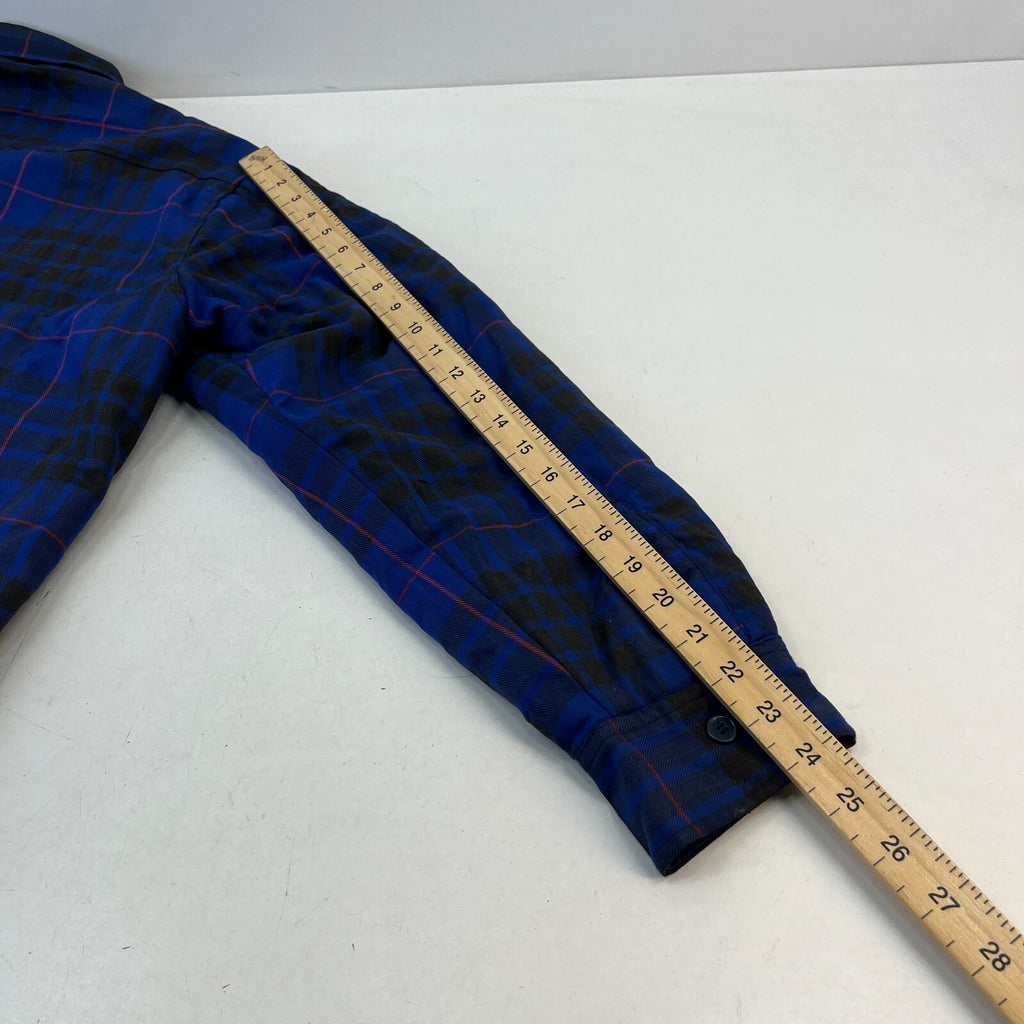 Outreach Men's Insulated Quilt Lined Shacket Jacket Lumberjack Shirt size M