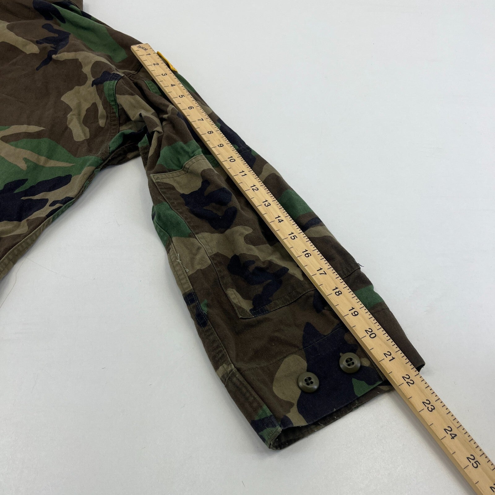 Original US Civil Air Patrol Uniform Jacket with Badges Camo Green Small X-Short