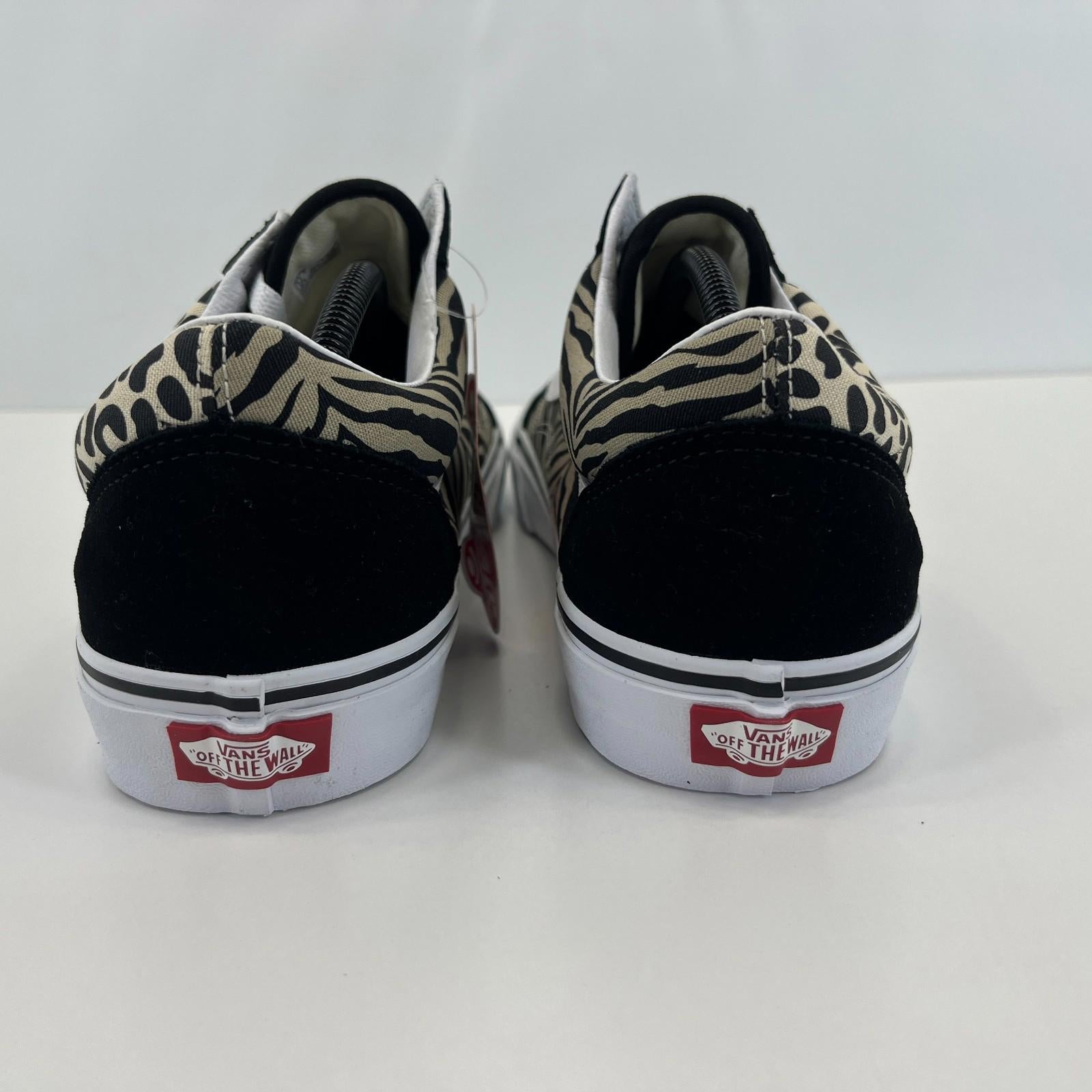 Vans Safari Animal Print Low Top Trainers size UK 10.5 EU 45 - New in Box