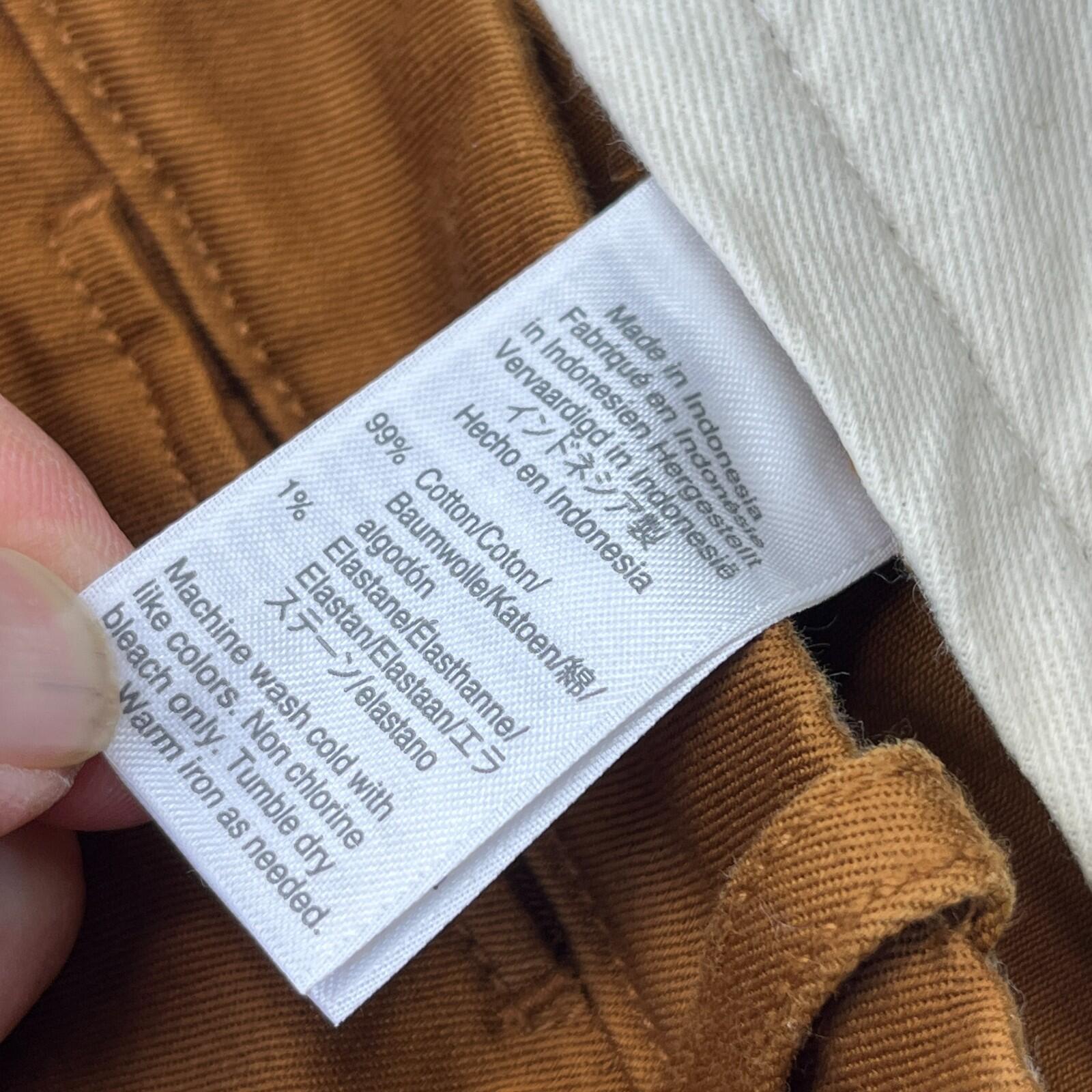 J Crew 484 Slim Fit Stretch Chino Trousers Sandy Brown W32" L30" New with Tags