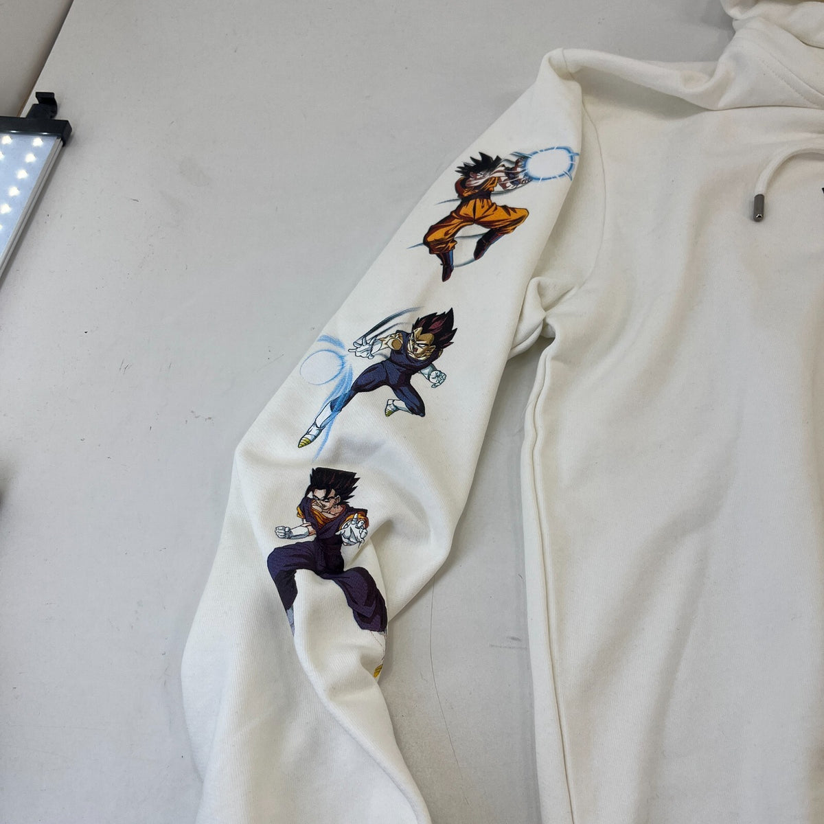 Criminal Damage Limited Edition Dragonball Z Hoodie White size L New with Tags