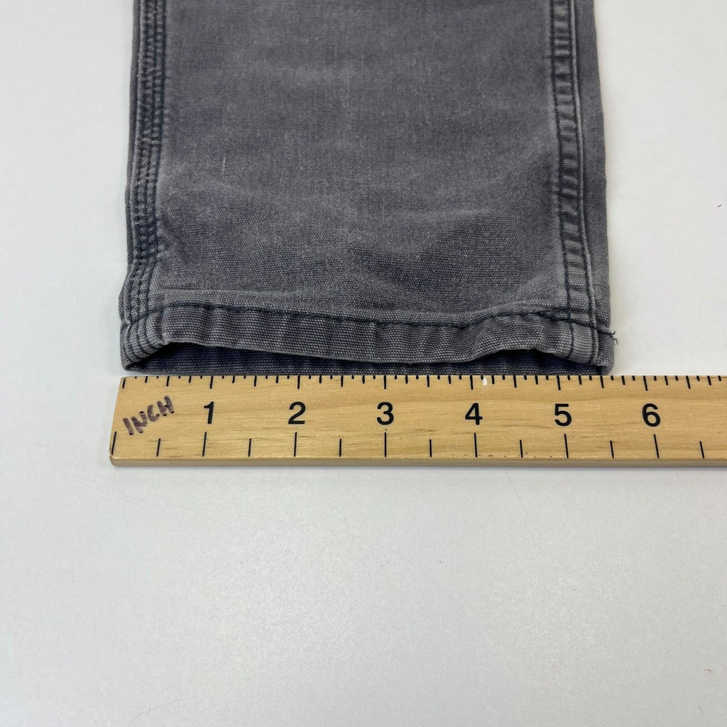 Carhartt Women’s Straight Stretch Workwear Jeans in Grey size 14 - Leg 30"