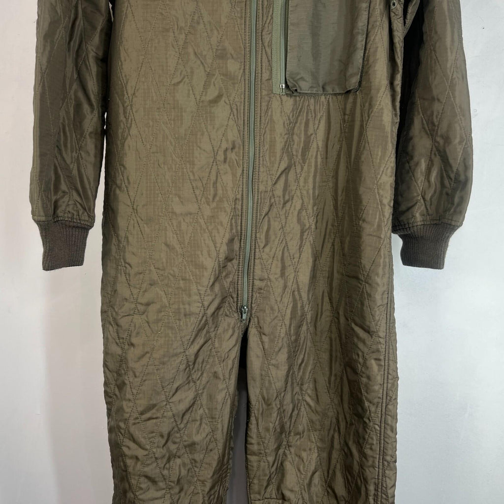 German Bundeswehr Army Quilted Coveralls Gr.12 Tank Suit Boiler Overalls