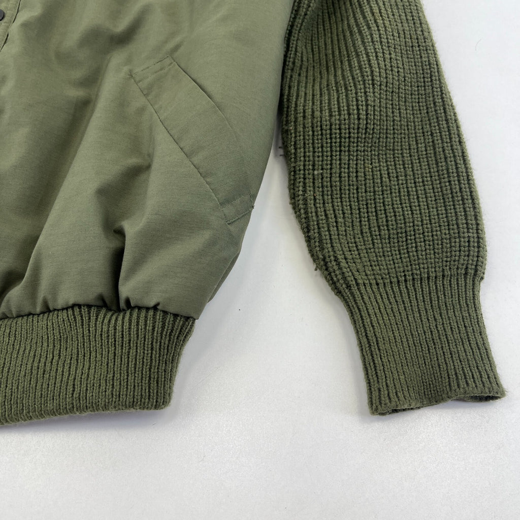 British Military Green Thermal Quilted Cold Weather Jacket size 38 (medium)