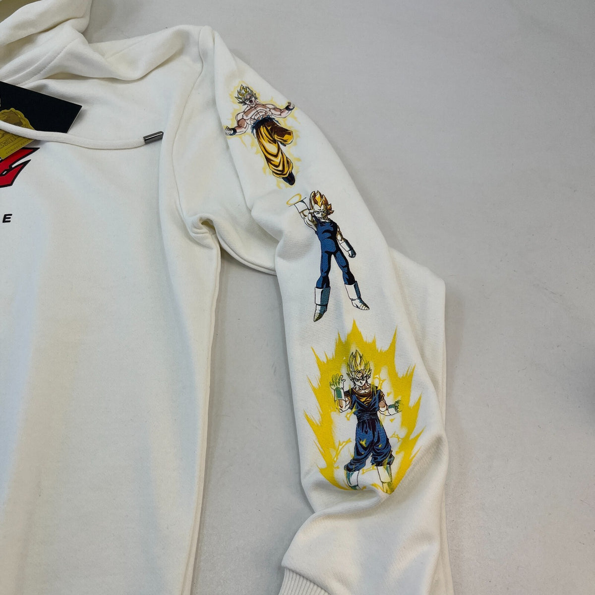 Criminal Damage Limited Edition Dragonball Z Hoodie White size L New with Tags