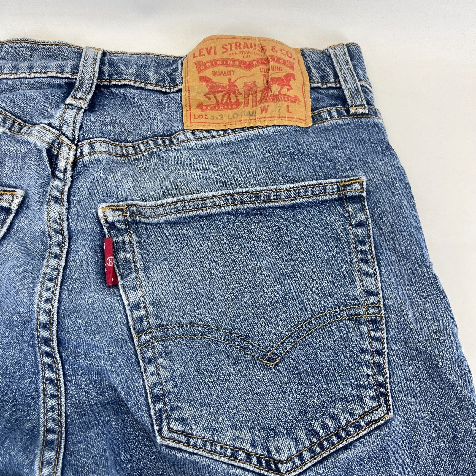Vintage Levi’s 512 Lo-Ball Blue Stonewash Jeans Women's size W32 L32