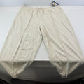 M&S Ladies Goodmove Parachute Joggers Cuffed Trousers Pants Cream UK size 24 New
