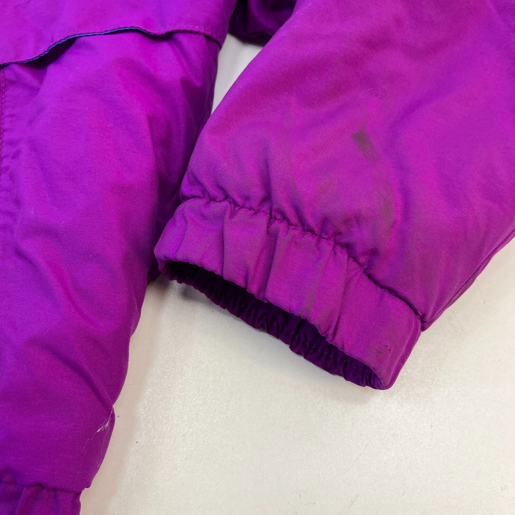 Skiss Women's Vintage Ski Jacket Made in France EU size 40 Pink & Blue - P2P 22"