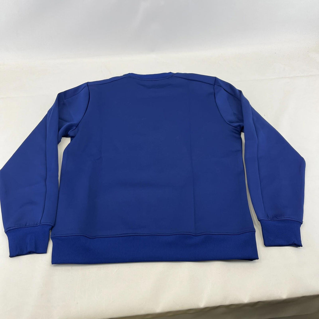 Official Glasgow Rangers FC Blue Match Day Sweatshirt Pullover Women's size 12