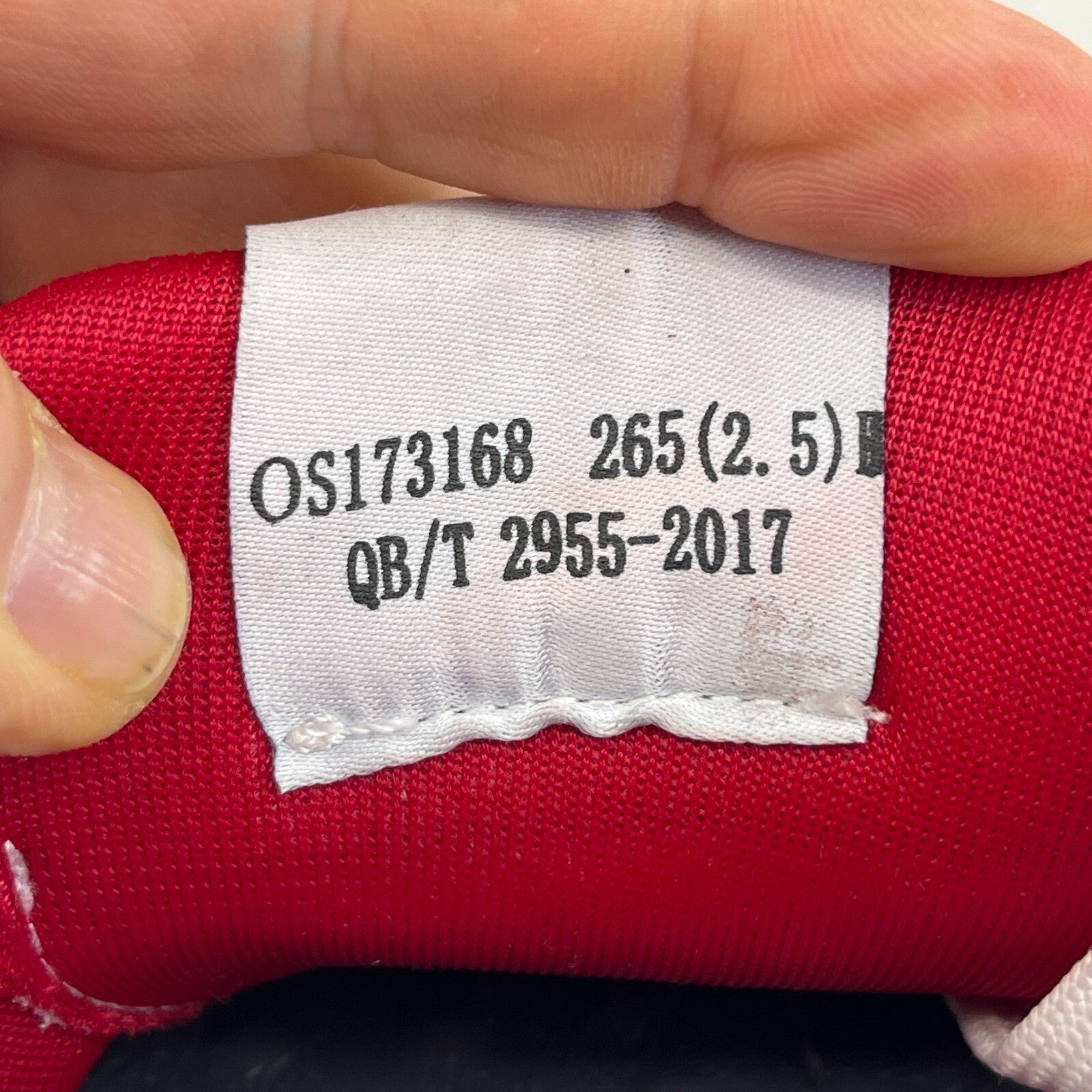 OPP France Men's Trainers in Red UK size 8.5 - Near Mint