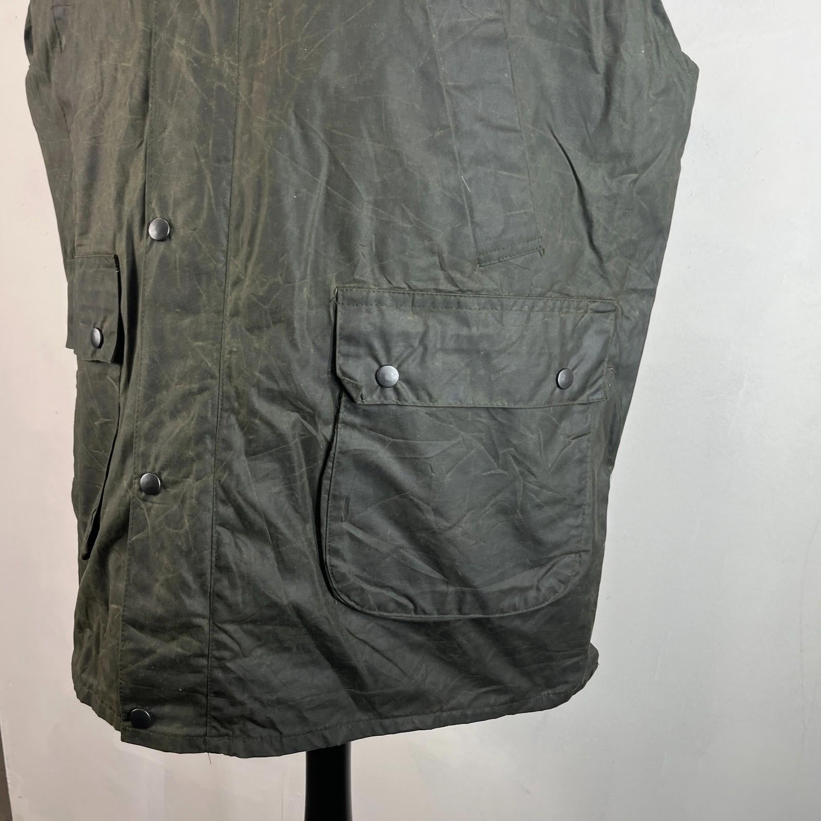 Hamilton Exclusive Wax Gilet Vest Men's size 2XL Green Country Outdoors