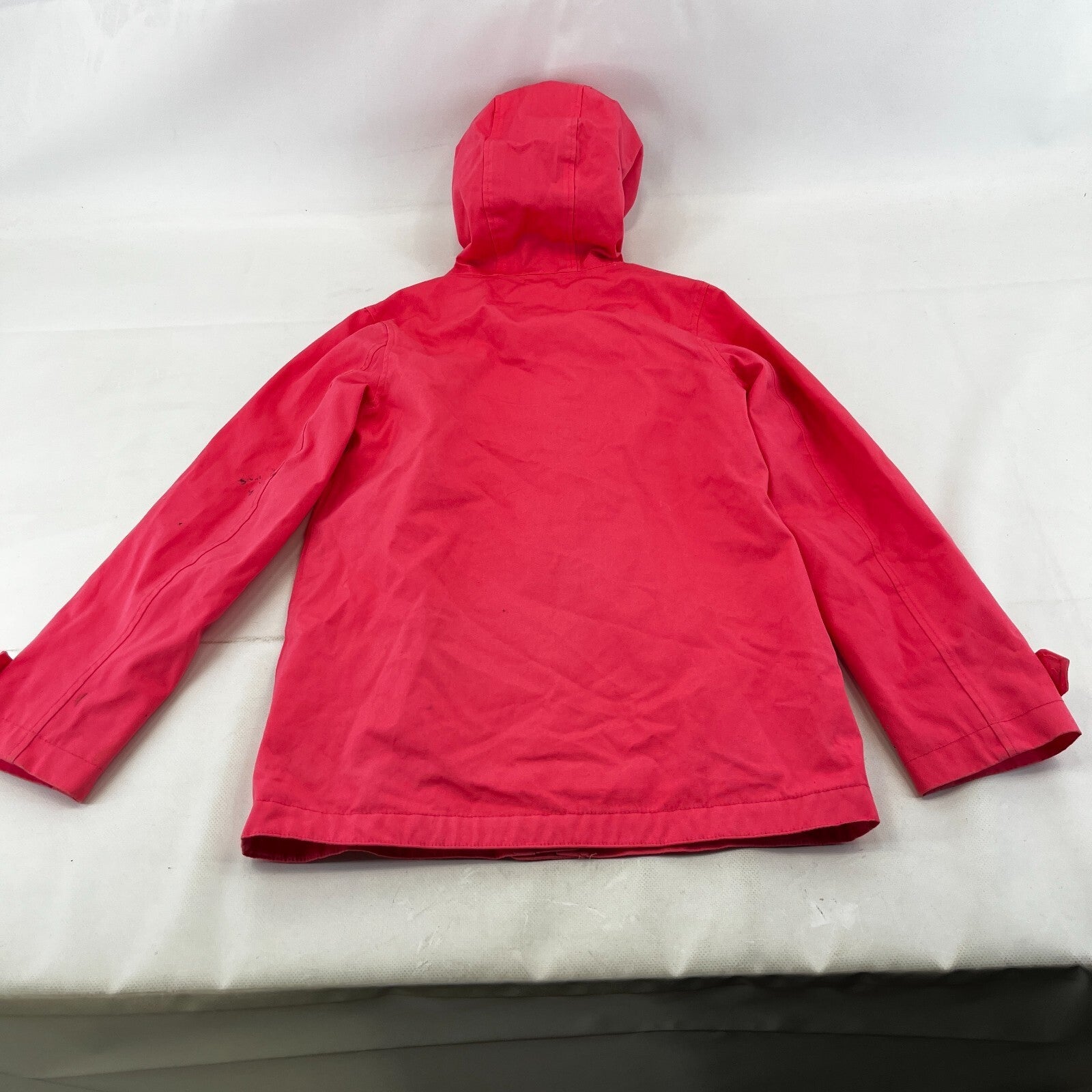 Joules Girls Waterproof Breathable Canvas Jacket Hooded in Pink size 11-12yrs