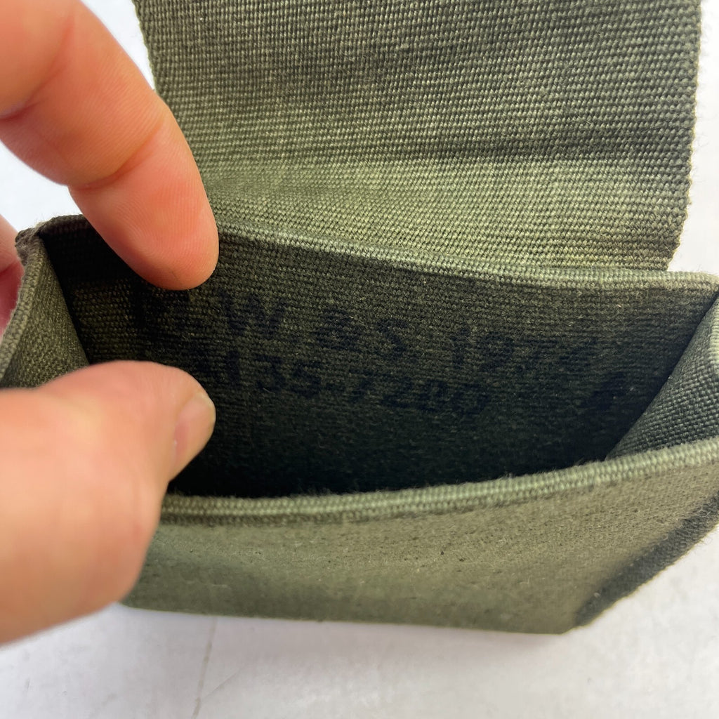 British Army 1958 Pattern NI Webbing SLR Rifle Butt Socket Carry Pouch 1974