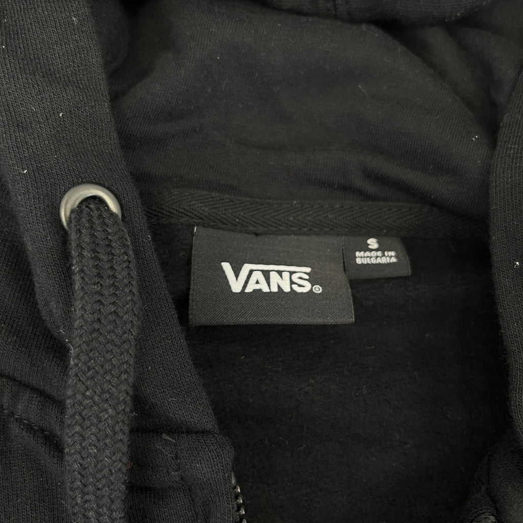 Vans Off the Wall Men's Back Print Hoodie in Black size Small