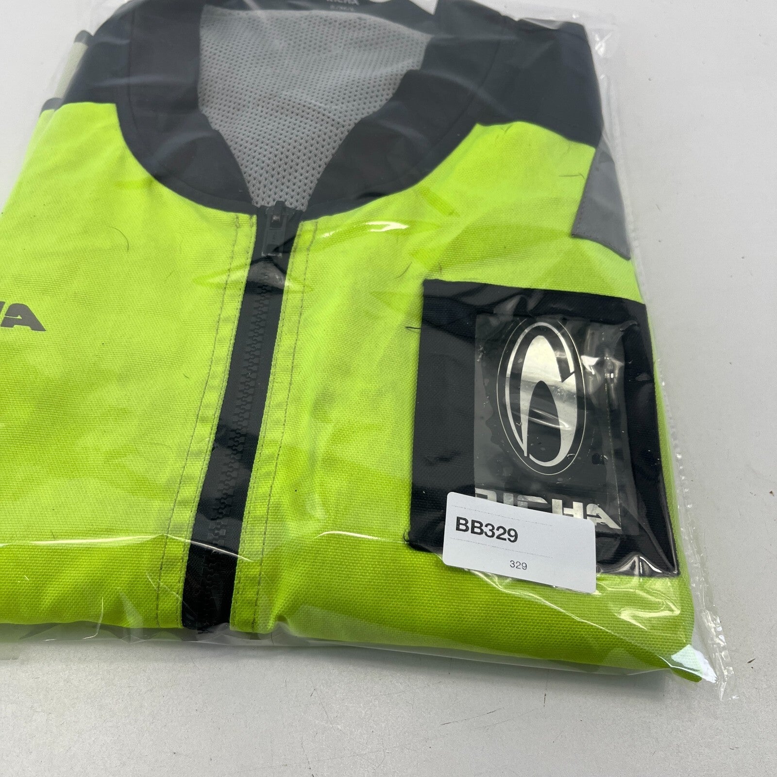Richa Sleeveless Safety Motorcycle Jacket Motorbike Vest Hi-Vis Yellow size S-L